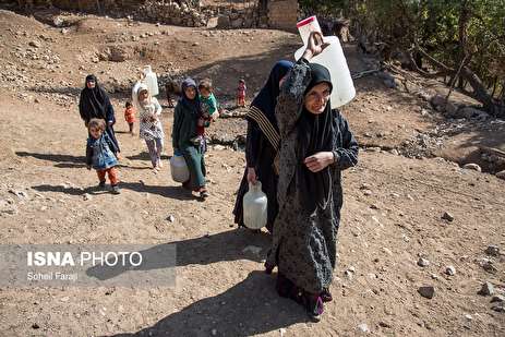 گزارش تصویری/ محرومِ بی‌آب