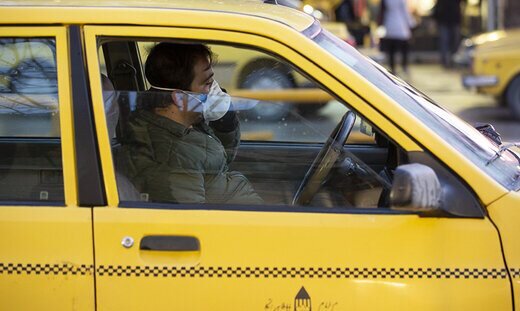 بیش از دو مسافر در صندلی عقب تاکسی‌ها سوار نشوند