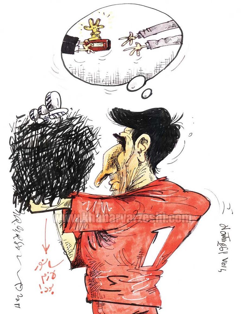 اینم حاشیه منشوری بیرانوند!