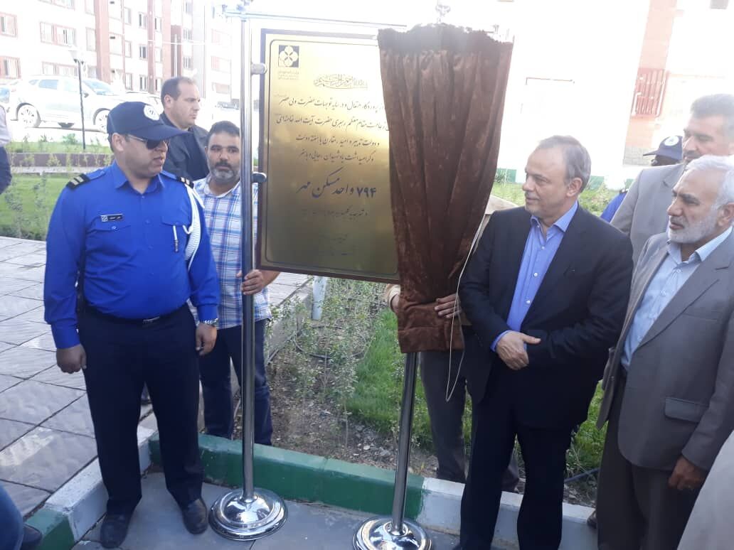 افتتاح ۷۹۴ واحد مسکن مهر در شهر جدید گلبهار