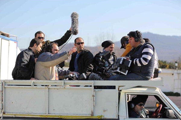 عکس/تصویری از پشت صحنه مواد پخش کردن ارسطو در پایتخت۶!