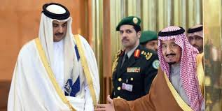 پیام پادشاه عربستان برای امیر قطر