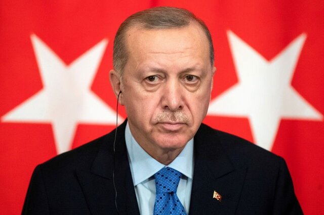 اردوغان: ترکیه در برابر تهدید‌ها در مدیترانه شرقی سر فرود نمی‌آورد