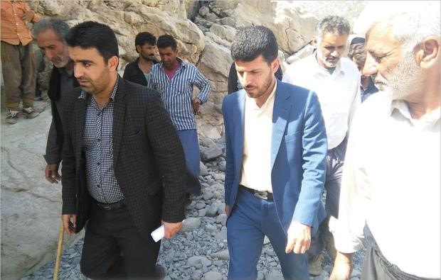 رییس سازمان امور عشایر ایران برای بررسی آخرین وضعیت عشایر زلزله‌زده اندیکا به خوزستان رفت