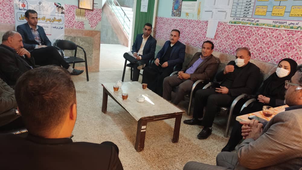 نشست اعضای جمعیت پیشگیری از آسیب های اجتماعی استان خوزستان در روستای چم عربان بخش عقیلی شهرستان گتوند برگزار شد