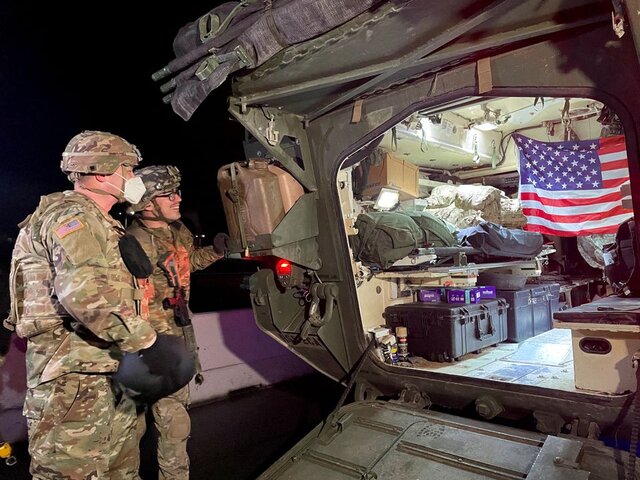 ۲۰۰۰ سرباز آمریکایی در راه اسلواکی