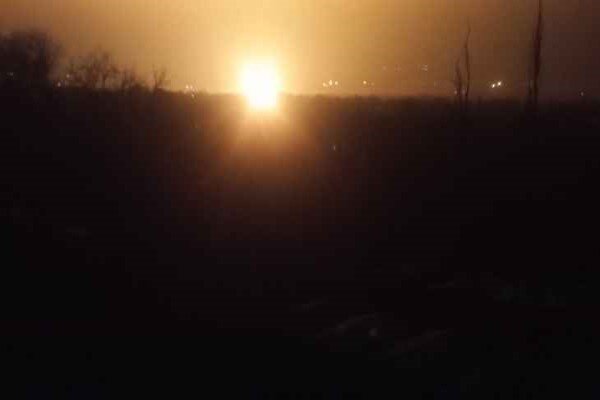 وقوع انفجار مهیب در «لوهانسک» اوکراین