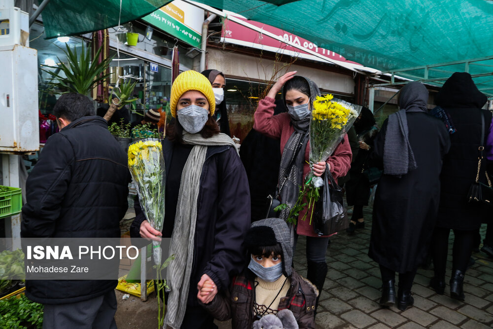 بازار گل مشهد در آستانه نوروز ۱۴۰۱/ گزارش تصویری