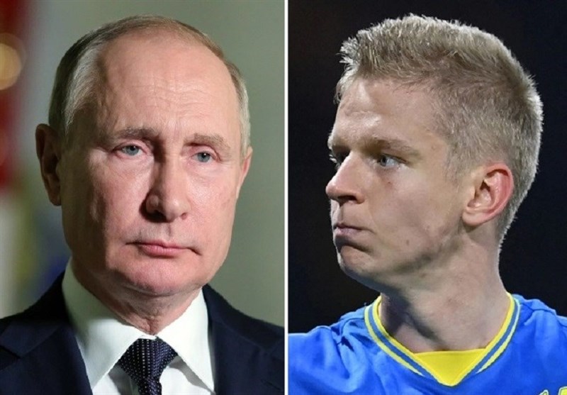 پیام جنجالی بازیکن اوکراینی علیه «پوتین» حذف شد