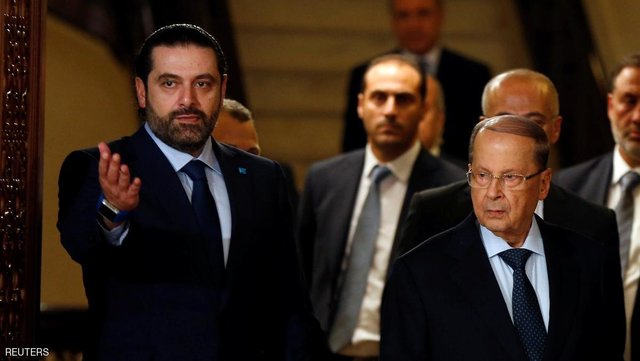 پیام عون به پارلمان لبنان: حریری از تشکیل دولت عاجز است