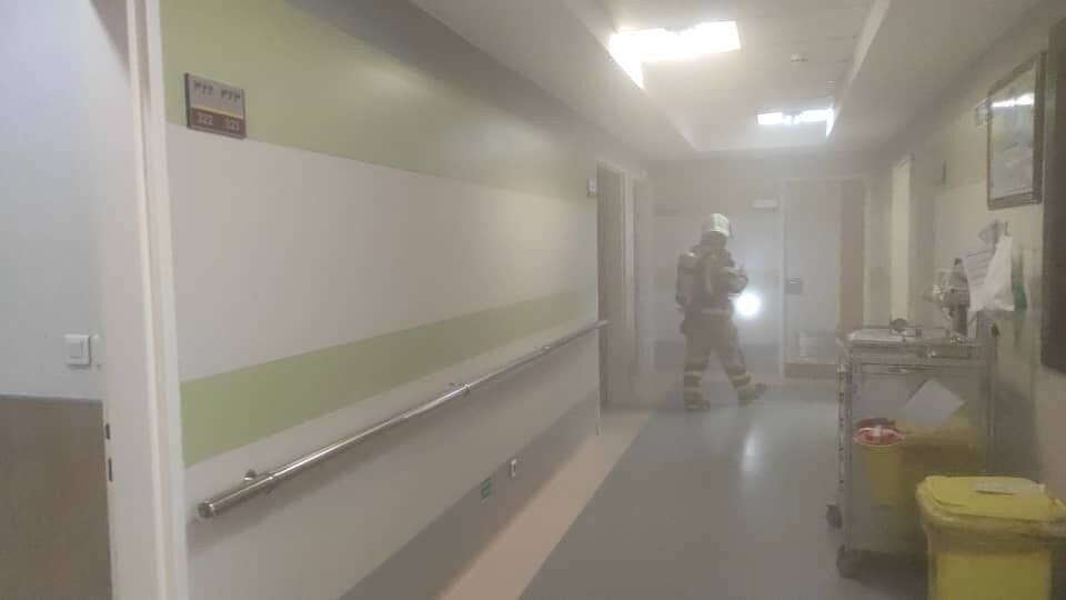 مهر آتش سوزی بیمارستانی در یوسف آباد تهران