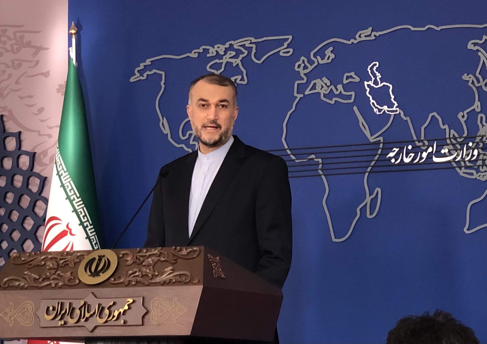 امیرعبداللهیان: تیم مذاکرهکننده جدید از نقطه بنبست مذاکرات وین وارد نمیشود امیرعبداللهیان: تیم مذاکرهکننده جدید از نقطه بنبست مذاکرات وین وارد نمیشود