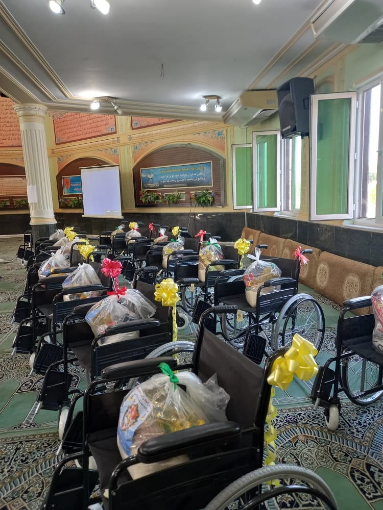 برگزاری رزمایش بزرگ همدلی به نفع معلولان استان خوزستان توسط بنیاد بین المللی خیریه آبشار عاطفه ها