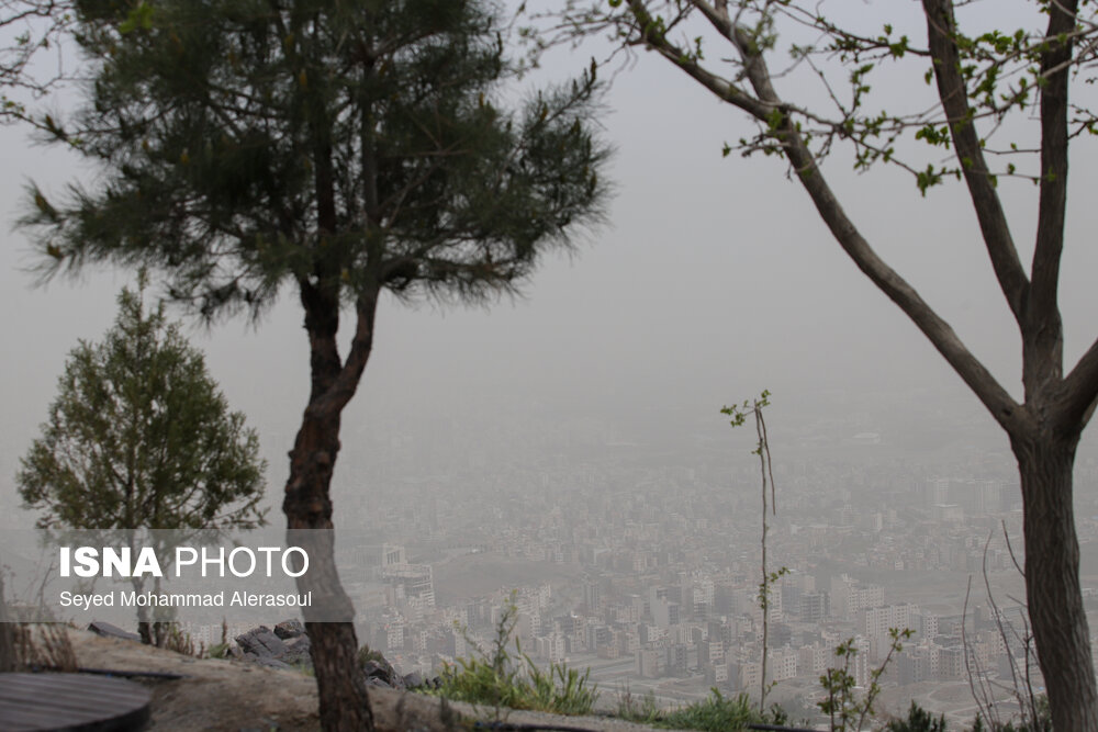 آلودگی هوای مشهد/ گزارش تصویری