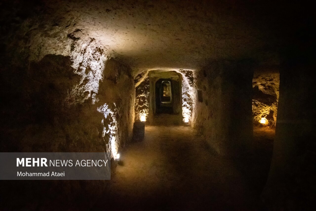 بزرگترین شهر زیرزمینی تاریخی دنیا/ گزارش تصویری