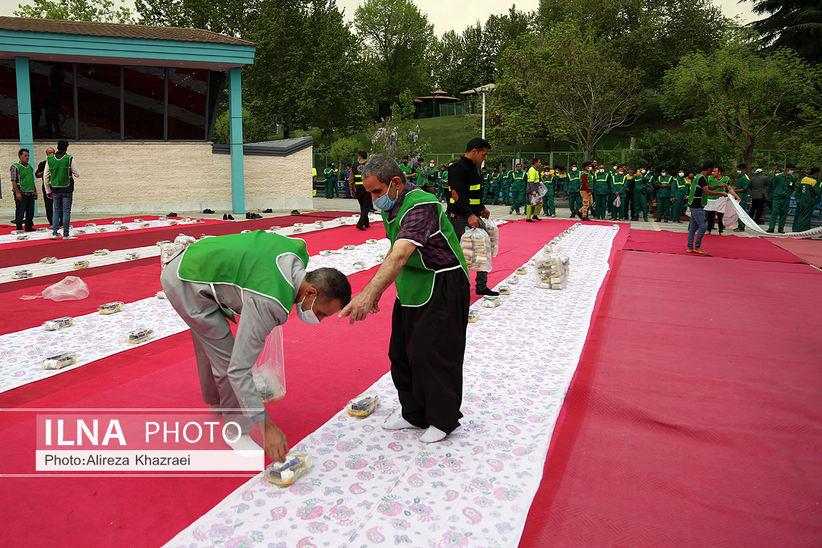 ضیافت افطاری پاکبانان/ گزارش تصویری