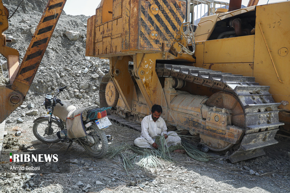 قصری از صنایع دستی بلوچ/ گزارش تصویری