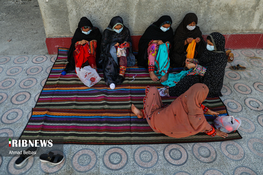 قصری از صنایع دستی بلوچ/ گزارش تصویری