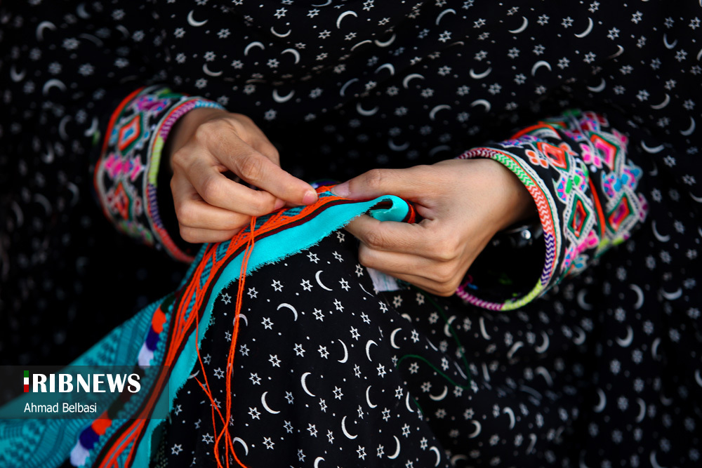 قصری از صنایع دستی بلوچ/ گزارش تصویری