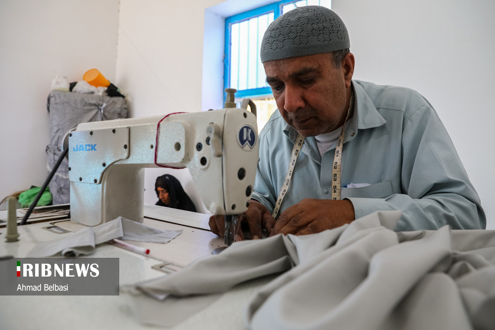 قصری از صنایع دستی بلوچ/ گزارش تصویری