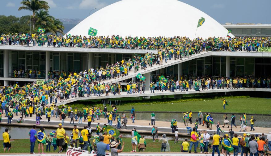 ناآرامی در برزیل؛ حمله به کاخ ریاست جمهوری و کنگره