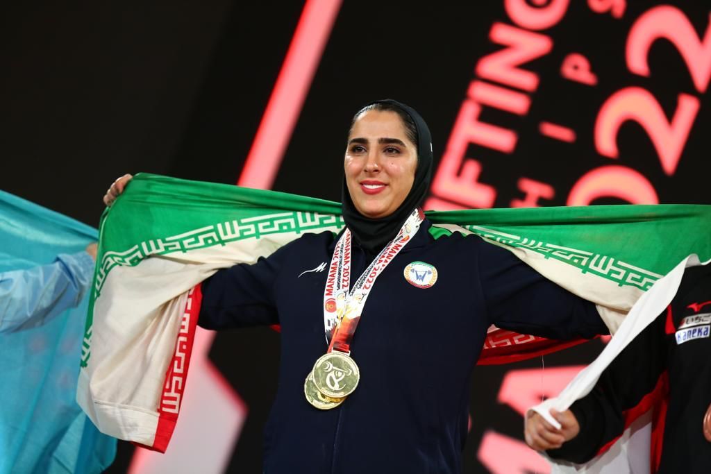 الهام حسینی؛ بهترین وزنه‌بردار زن ایران در رنکینگ جهانی