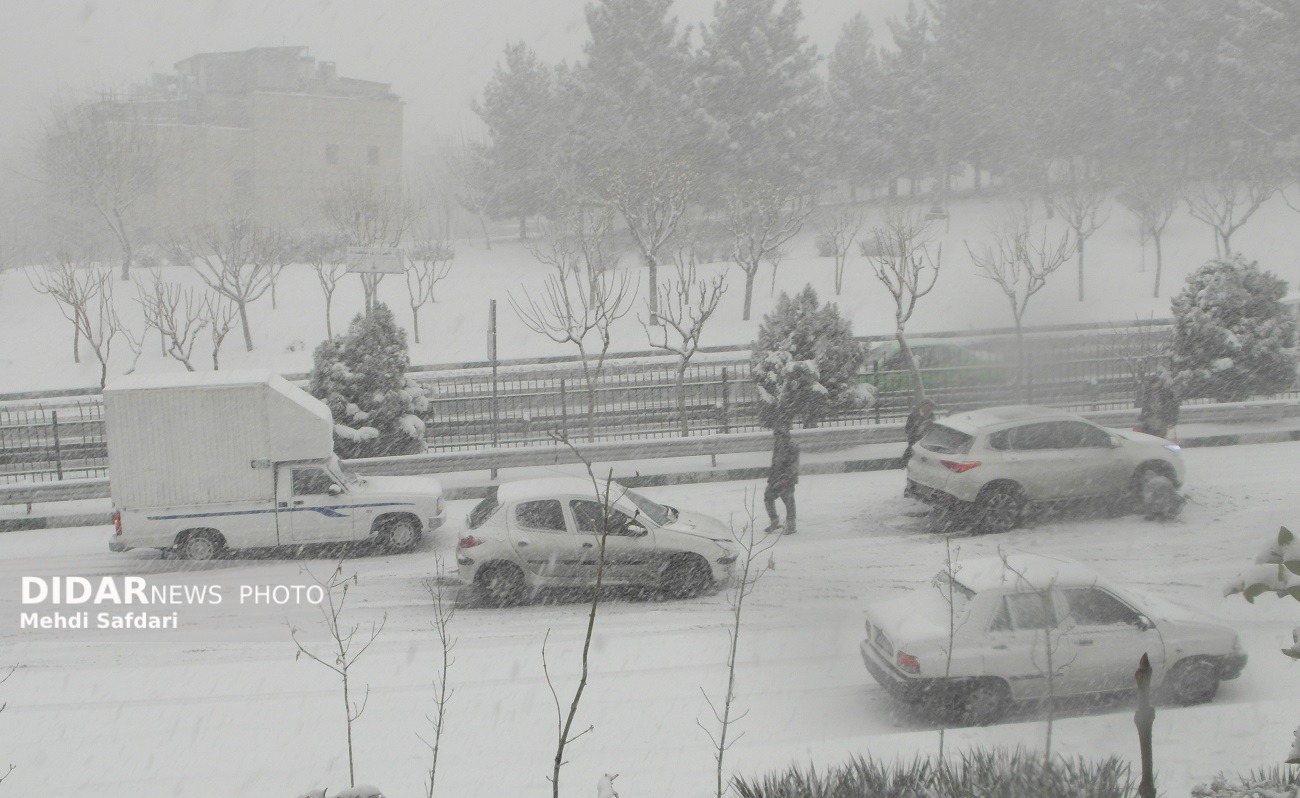 هشدار مدیریت بحران تهران برای بارش سنگین برف و باران