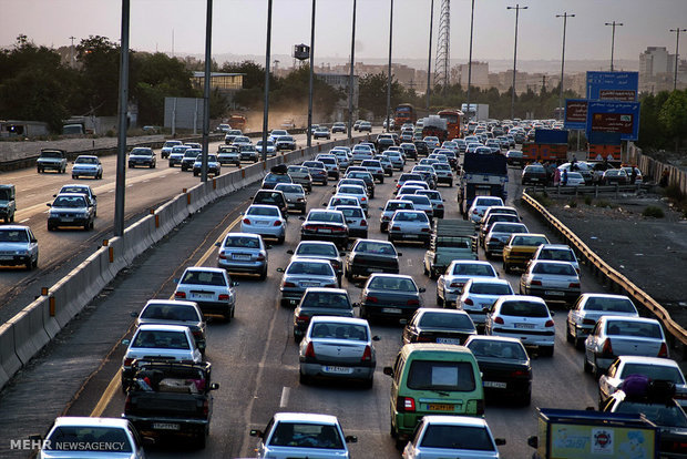 وضعیت جوی و ترافیکی؛ ترافیک پرحجم در دو محور مواصلاتی