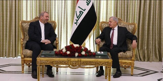 رییس‌جمهور عراق: مصلحت ایران به منزله مصلحت خاورمیانه است