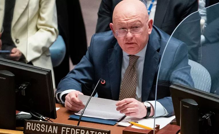 اوکراین: ریاست روسیه در شورای امنیت سیلی به صورت جامعه بین‌الملل است