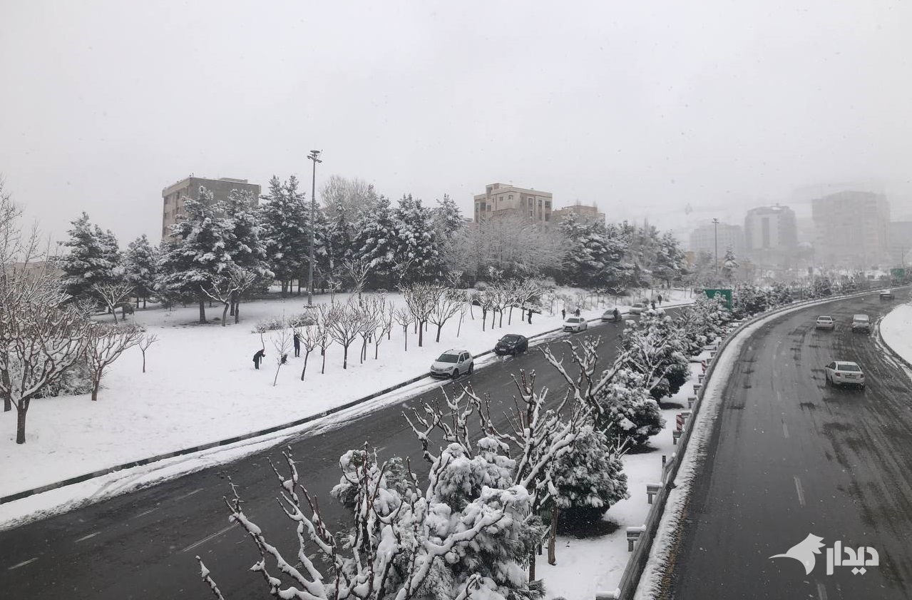 برف و باران در ۲۵ استان