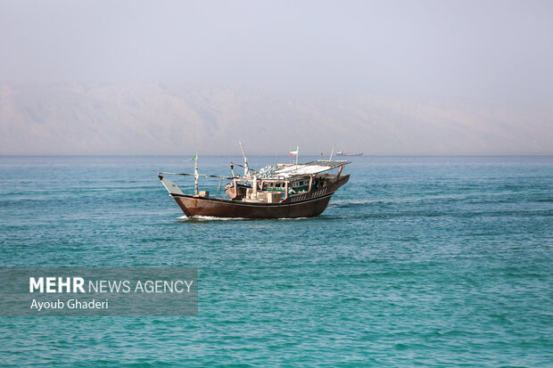 شناور حامل قاچاق در آب‌های جنوب استان بوشهر توقیف شد