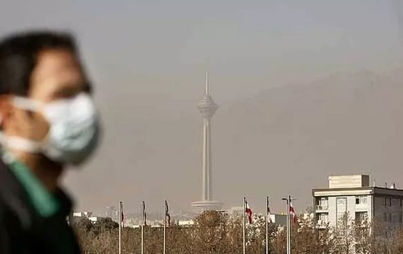 هشدار افزایش ذرات آلاینده و باد شدید در تهران