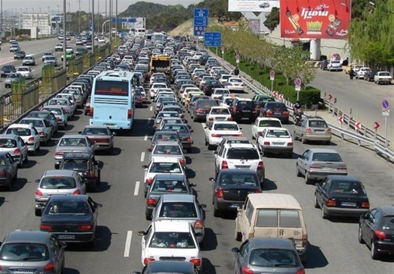 آخرین وضعیت ترافیک آزادراه کرج ـ تهران