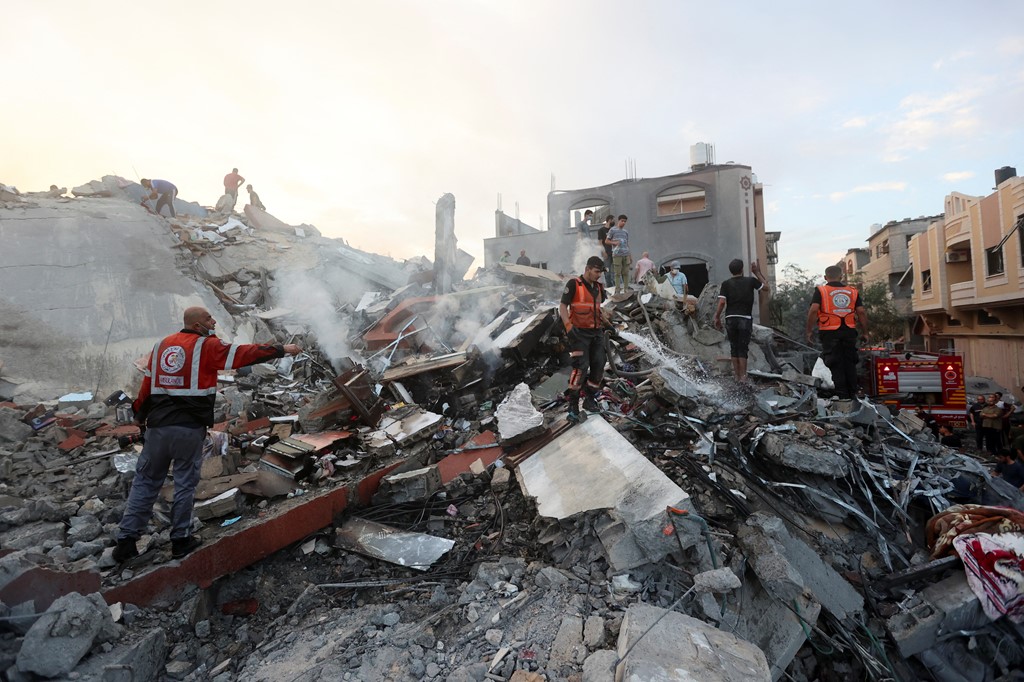 لحظه به لحظه با «طوفان الاقصی»؛ حماس: غزه را گورستان ارتش اسرائیل می‌کنیم