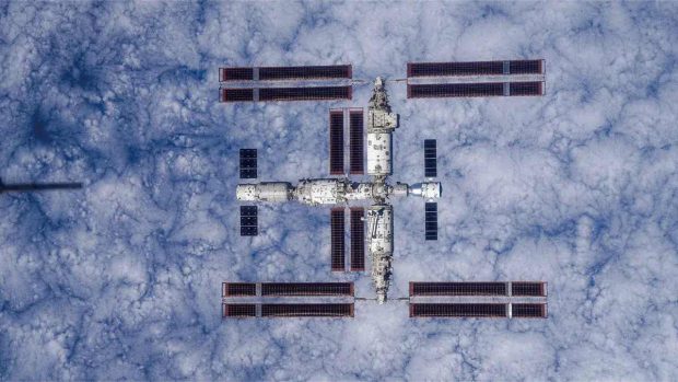 اولین تصاویر از ایستگاه فضایی چین
