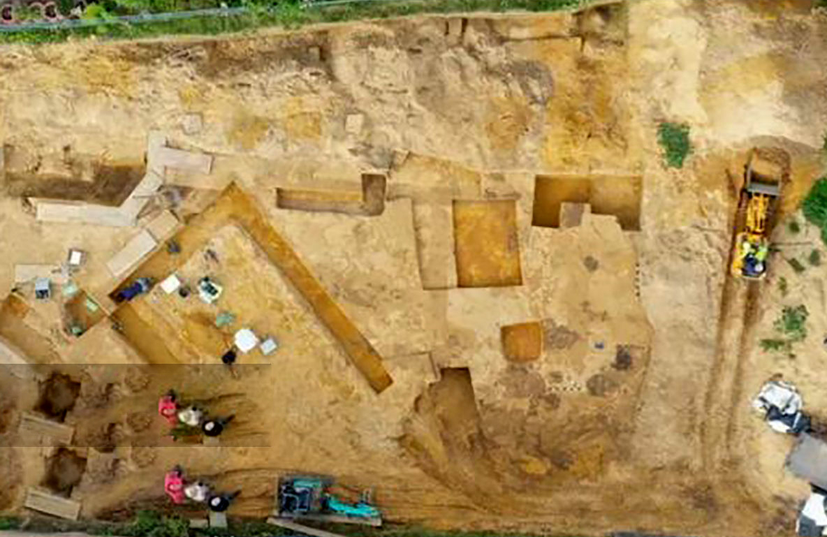 کشف اولین نمونه‌های معابد رومی در آلمان