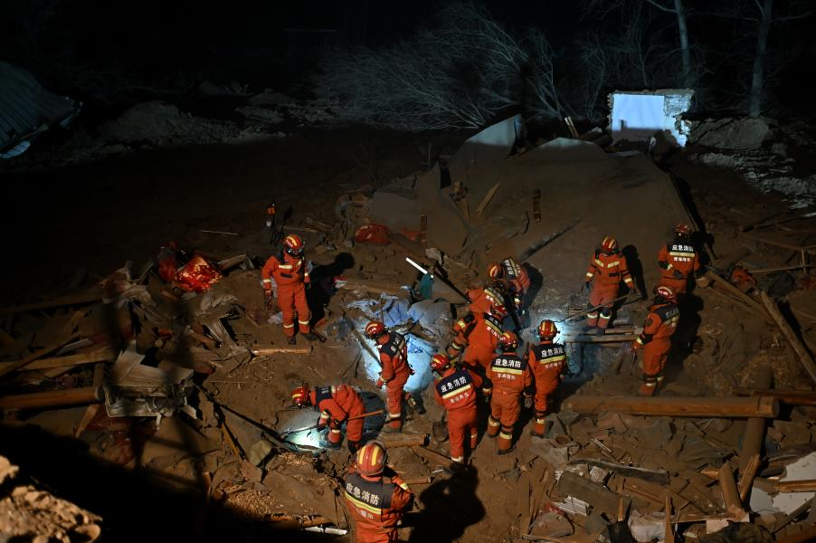شمار کشته‌های زلزله چین به ۱۱۶ تن افزایش یافت