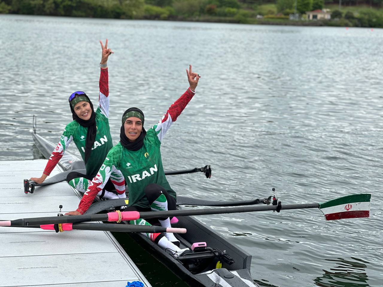 قایقرانی با ۴ سهمیه المپیک تاریخ‌سازی کرد +عکس