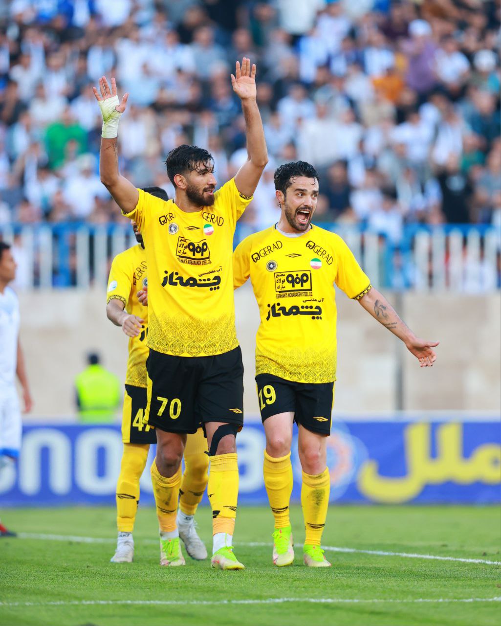 سپاهان، قوی سپید را شکار کرد سپاهان، قوی سپید را شکار کرد