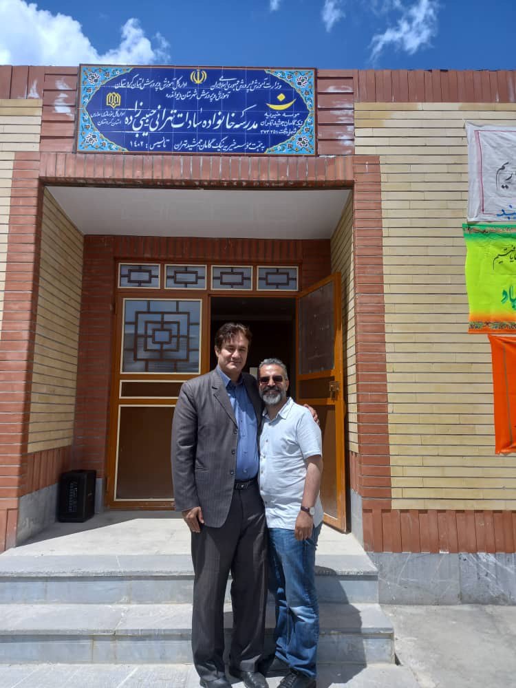 افتتاح دبستان موسسه خیریخ نیک گامان جمشید در روستای دربند شهرستان دیواندره
