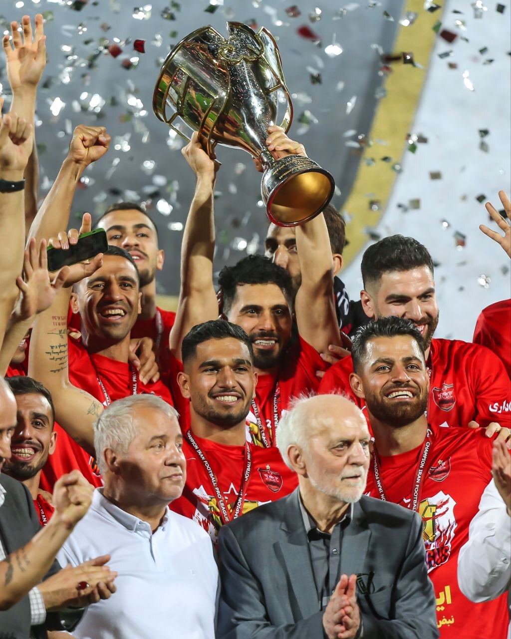 گزارش تصویری؛ قهرمانی پرسپولیس