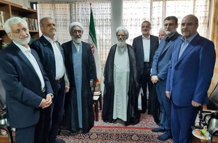 دیدار نامزدهای انتخابات با رئیس مجلس خبرگان