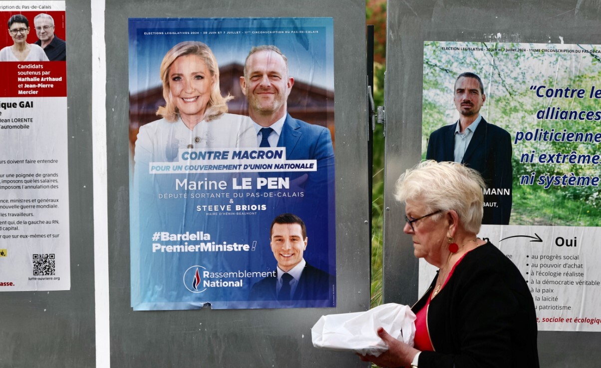 دور اول انتخابات پارلمانی فرانسه آغاز شد