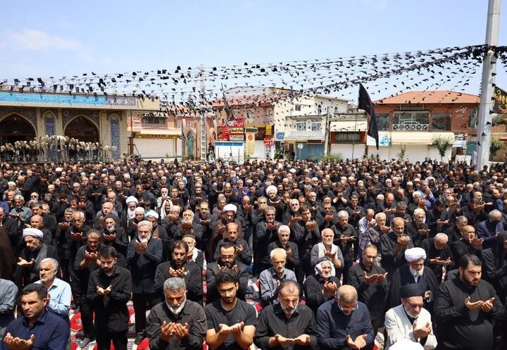 اقامه نماز ظهر عاشورا در سراسر ایران