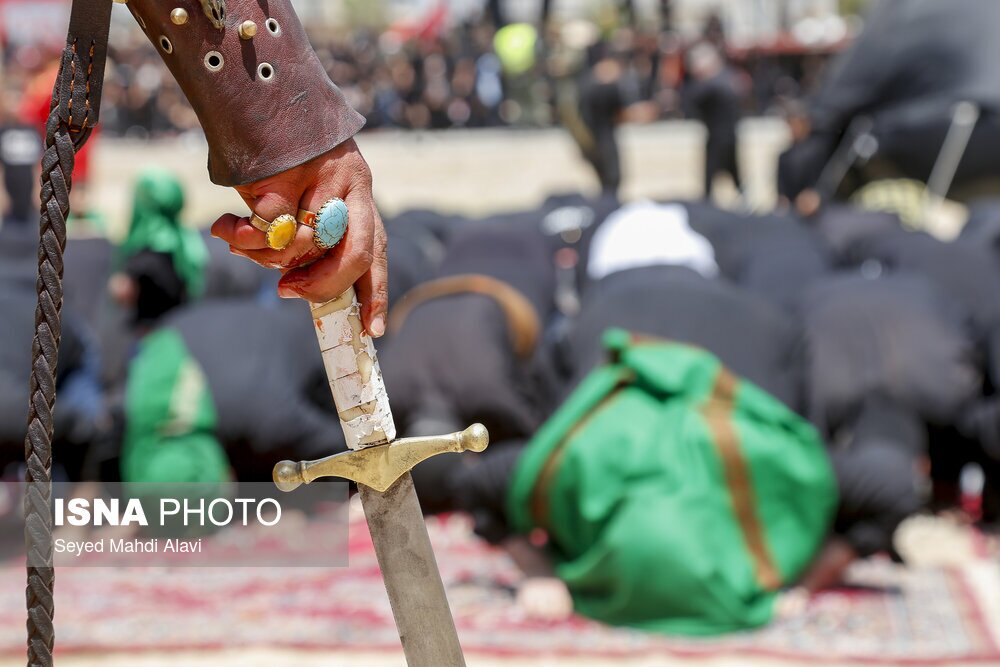 مراسم خیمه‌سوزان در قم