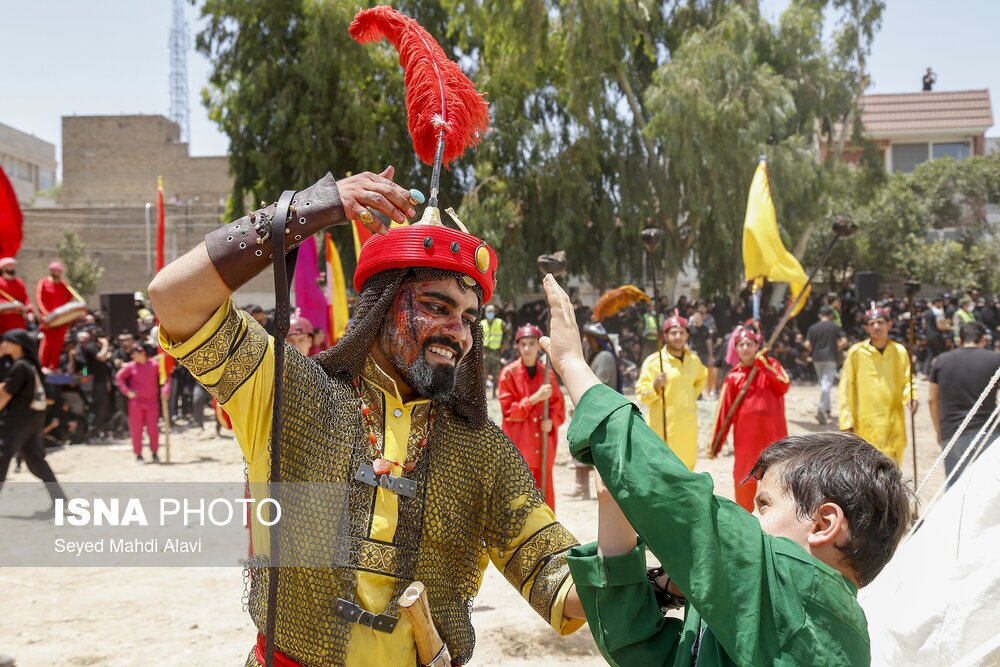 مراسم خیمه‌سوزان در قم