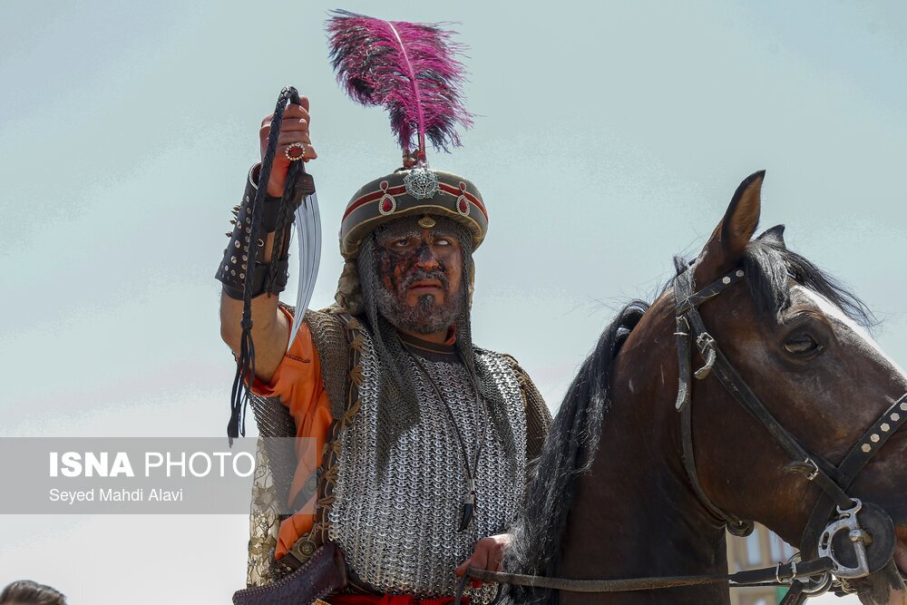 مراسم خیمه‌سوزان در قم