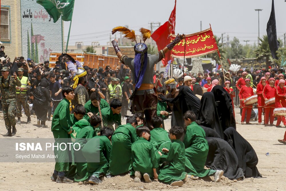 مراسم خیمه‌سوزان در قم