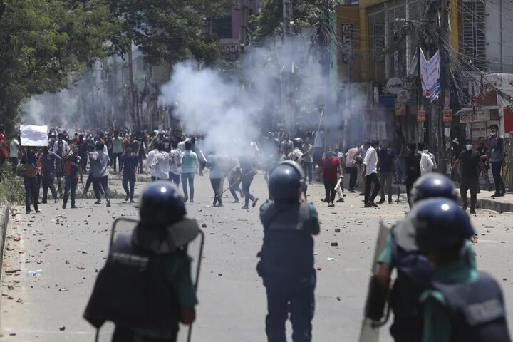 اعتراض‌های دانشجویی در بنگلادش؛ اینترنت قطع شد!